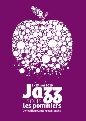 Affiche Jazz Sous Les Pommiers : grand format