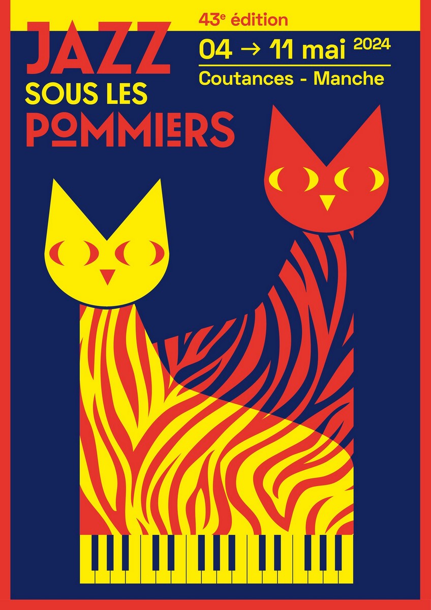 Affiche du festival Jazz Sous Les Pommiers : petit format