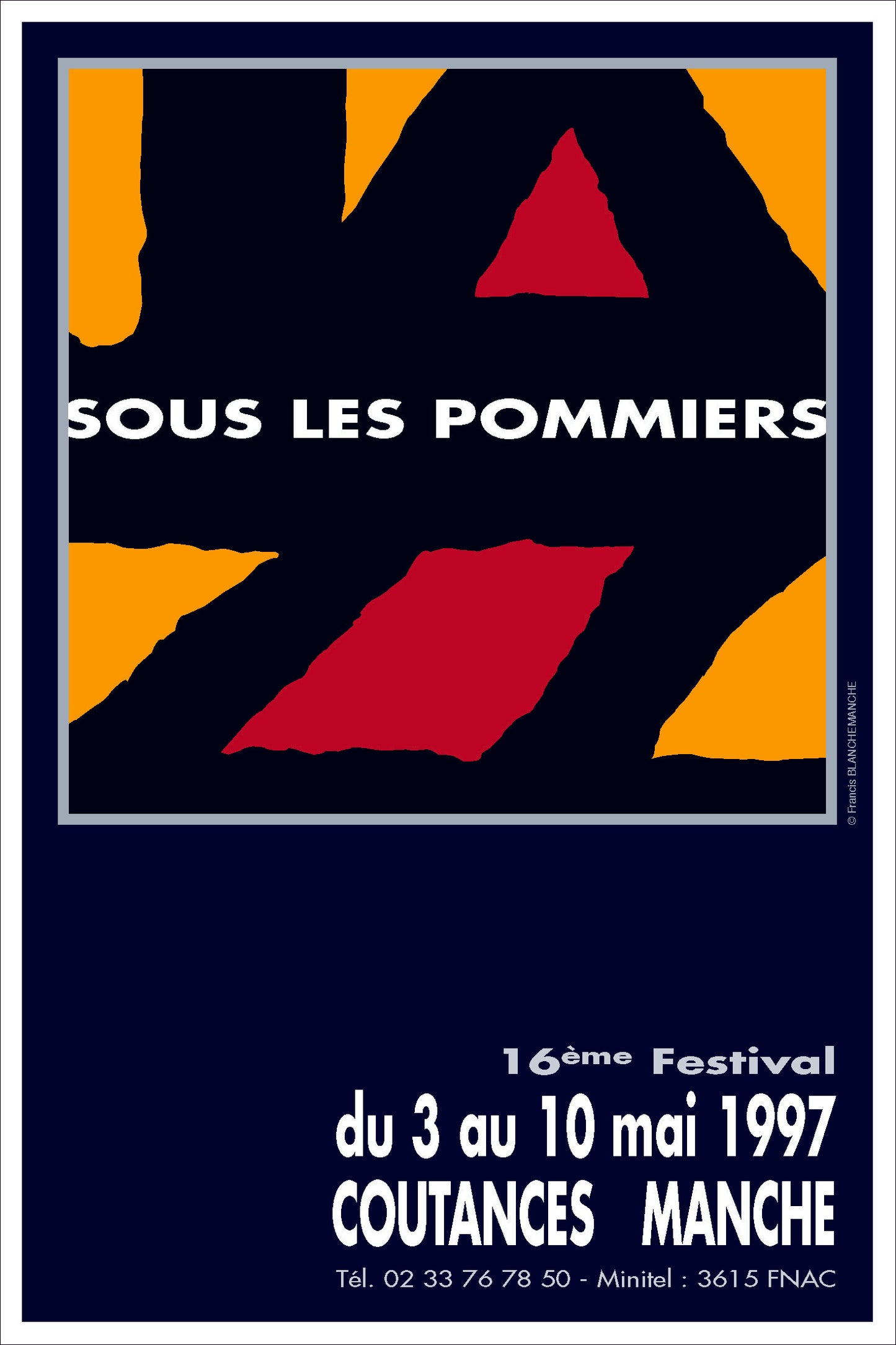 Affiche du festival Jazz Sous Les Pommiers : petit format