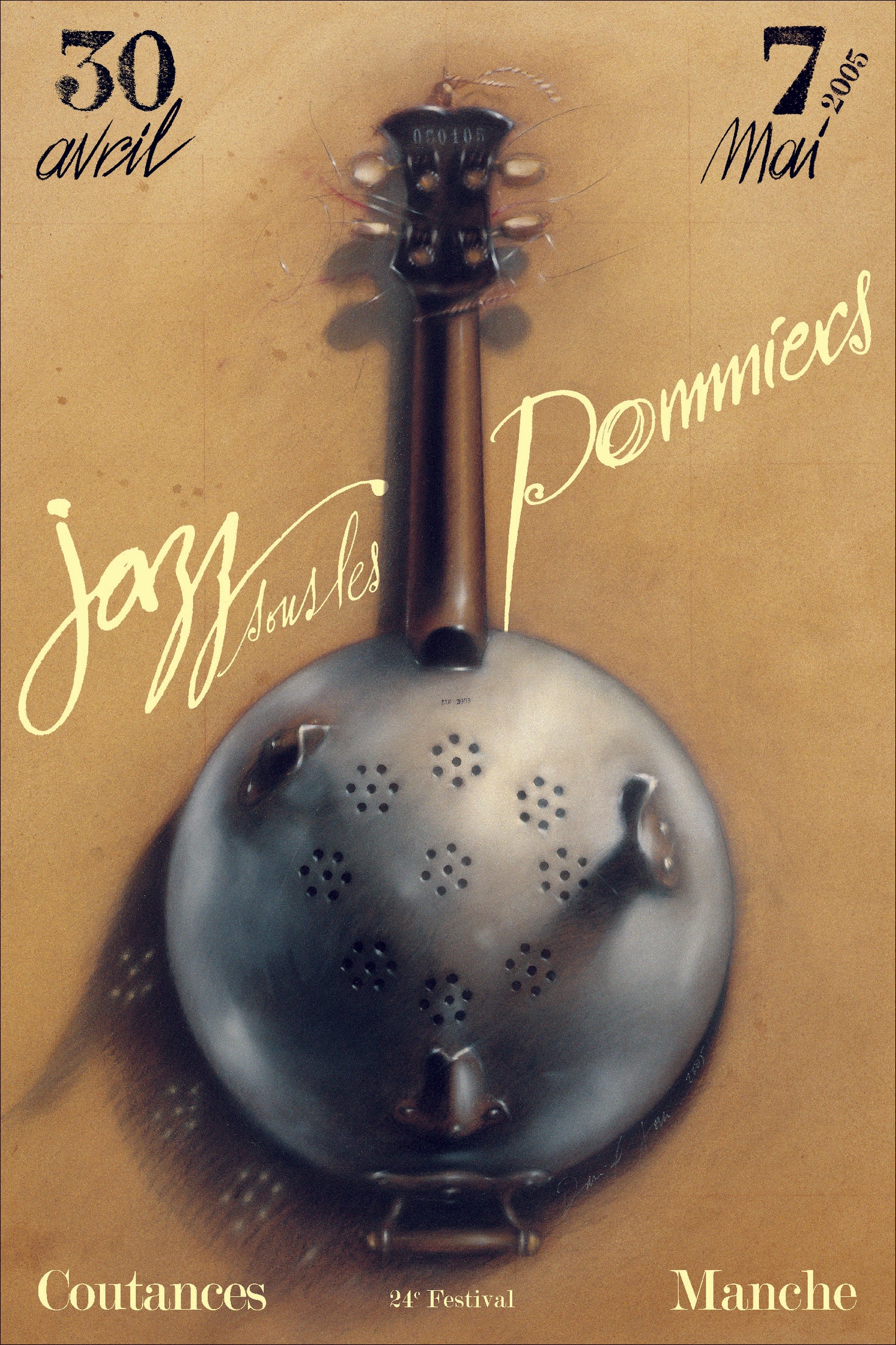 Affiche du festival Jazz Sous Les Pommiers : petit format