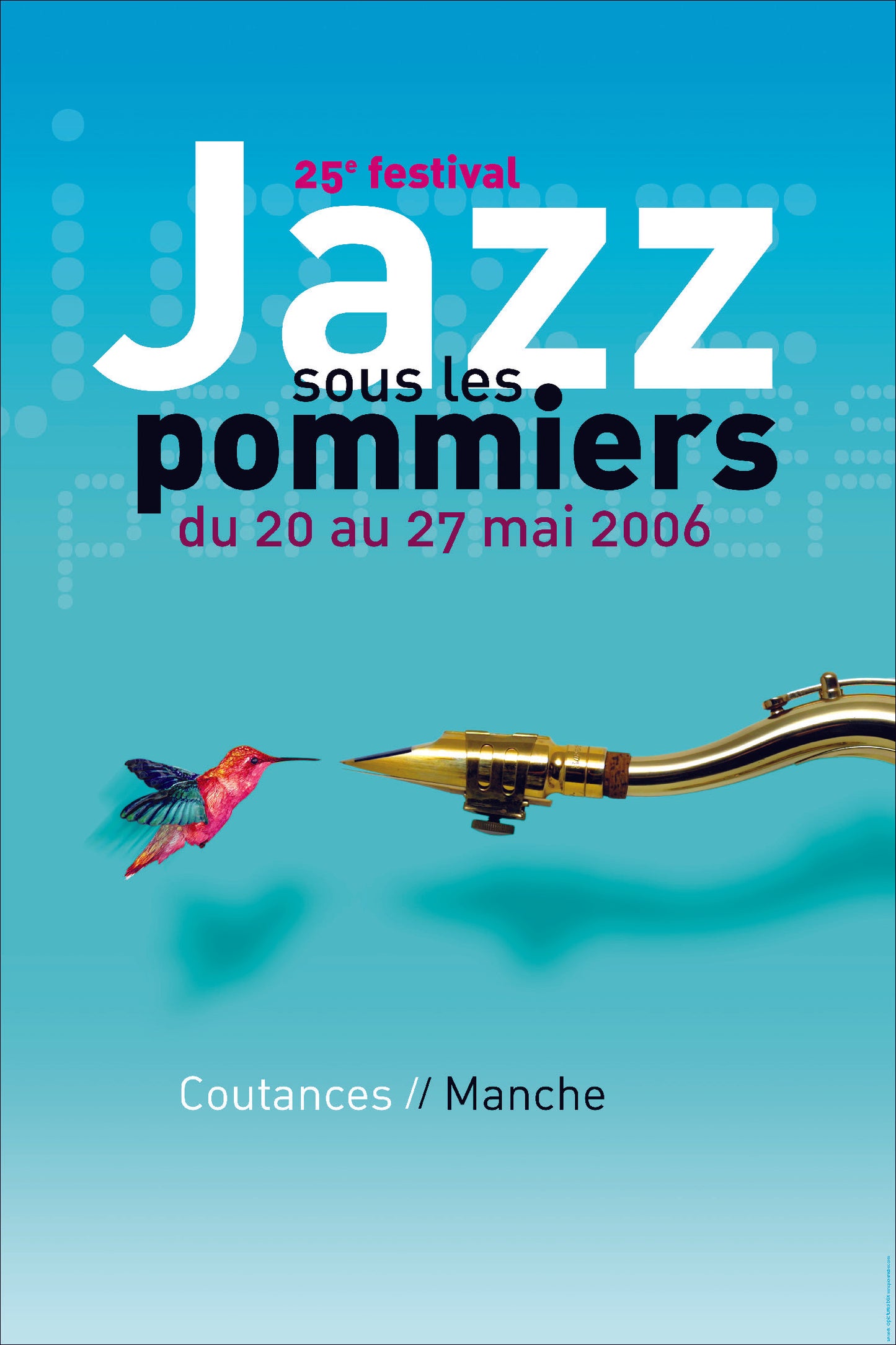Affiche du festival Jazz Sous Les Pommiers : petit format