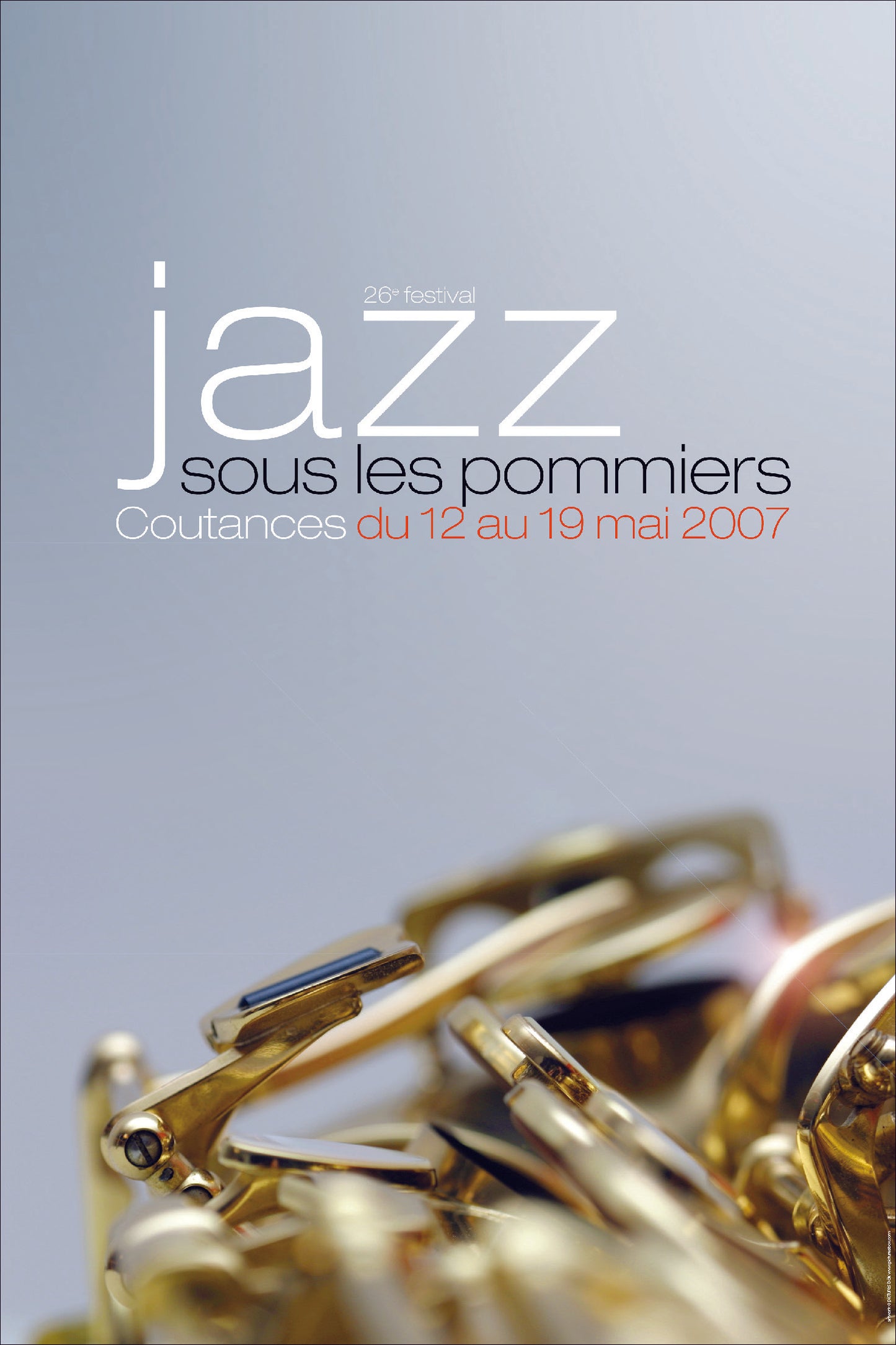 Affiche du festival Jazz Sous Les Pommiers : petit format
