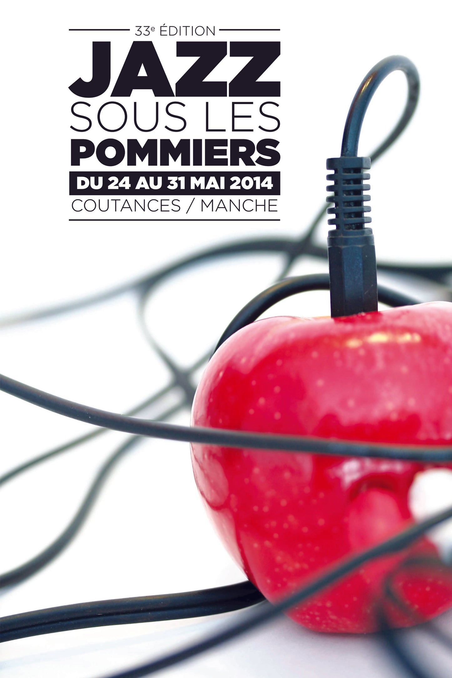 Affiche du festival Jazz Sous Les Pommiers : petit format