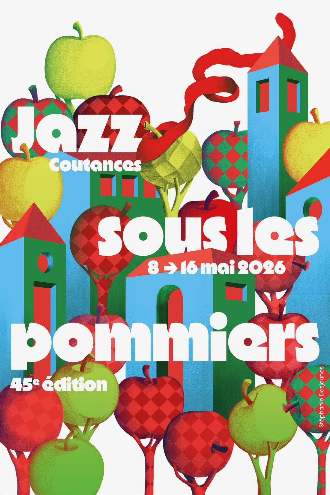 Jazz sous les pommiers 2026 : l'affiche et la carte postale sont disponibles !