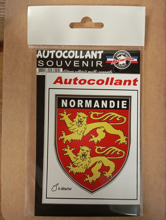 Autocollant écusson Normandie