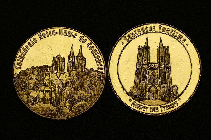 Médaille : La cathédrale de Coutances