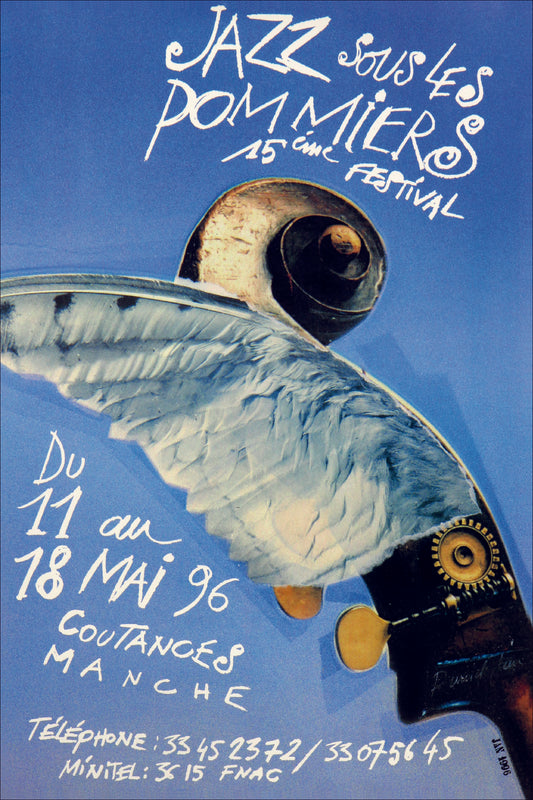 Affiche Jazz Sous Les Pommiers : grand format