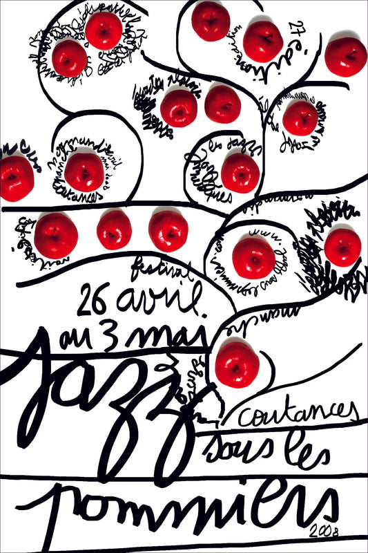 Carte postale Jazz Sous Les Pommiers